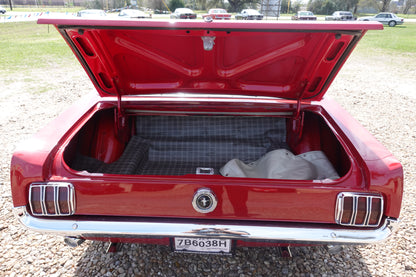 65 Mustang Convertible Red