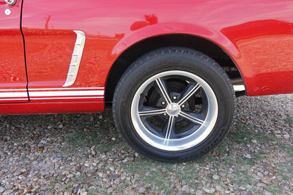 65 Mustang Coupe Red