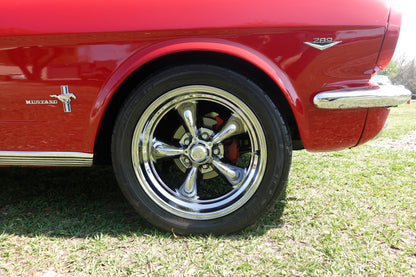 66 Mustang Convertible Red