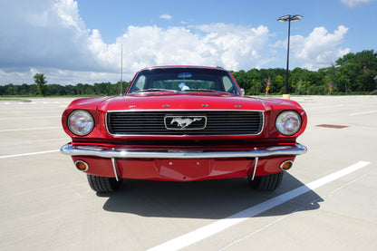 1966 Mustang Coupe Red