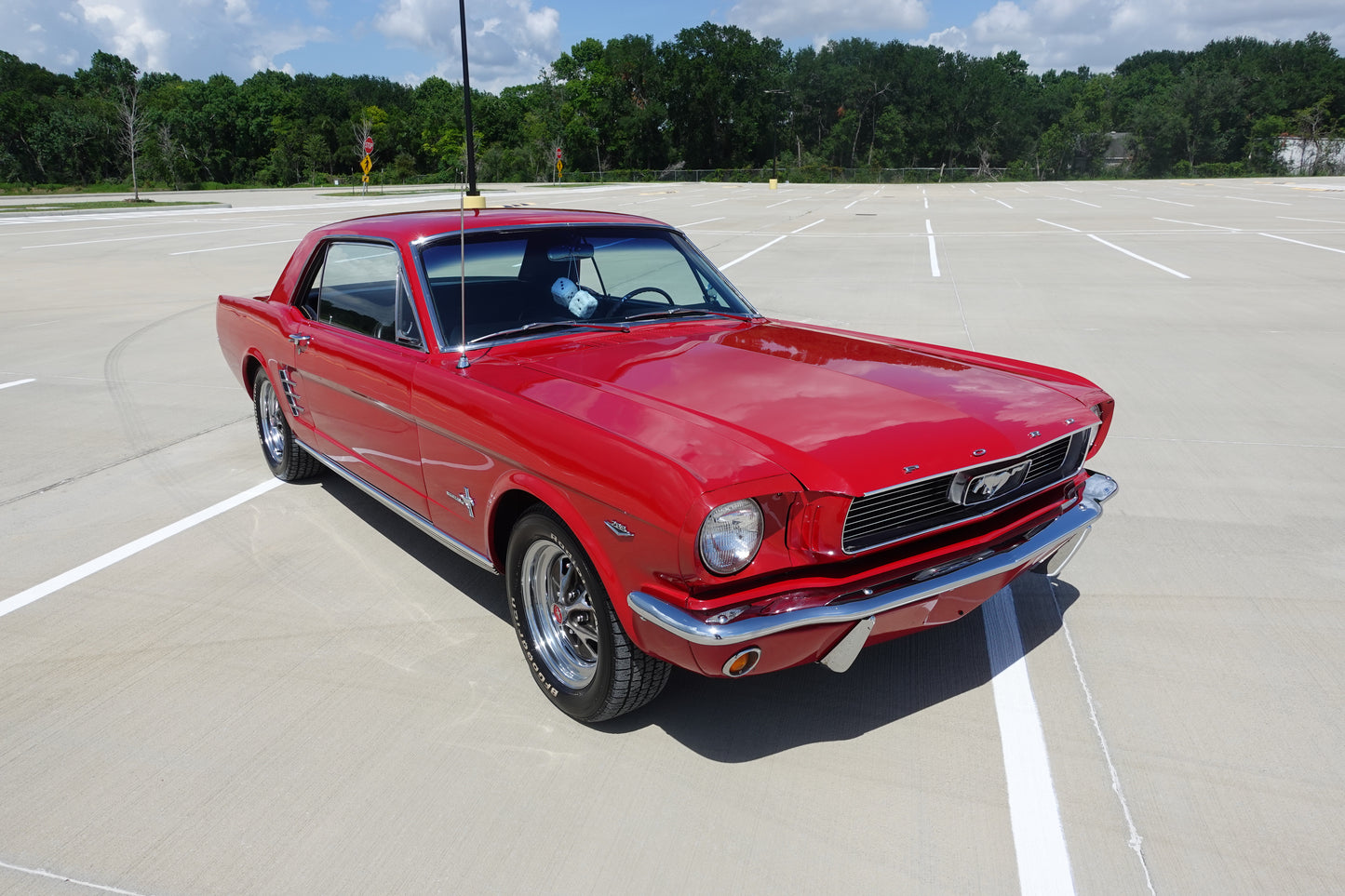 1966 Mustang Coupe Red