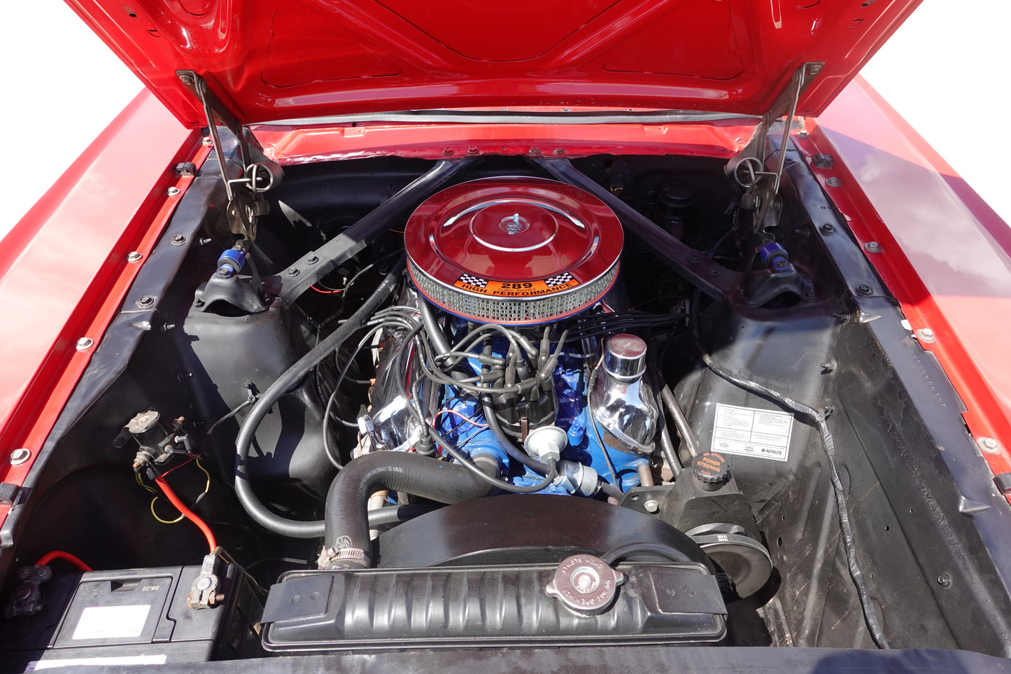 1966 Mustang Coupe Red