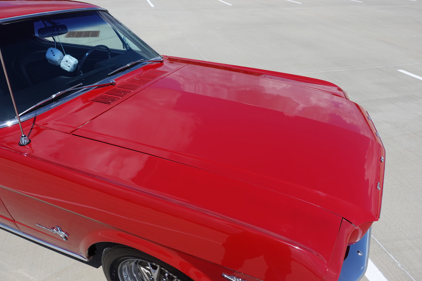 1966 Mustang Coupe Red