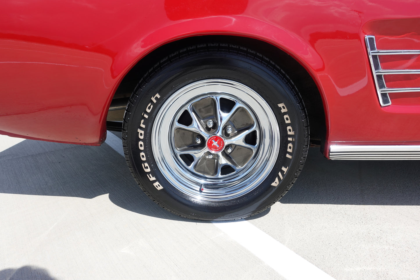 1966 Mustang Coupe Red