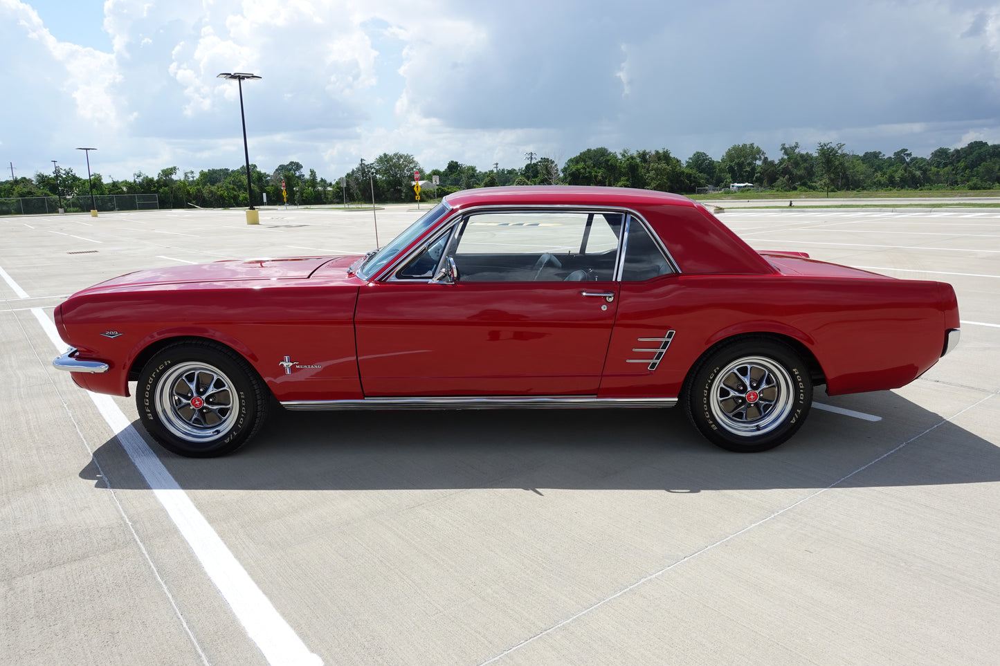 1966 Mustang Coupe Red