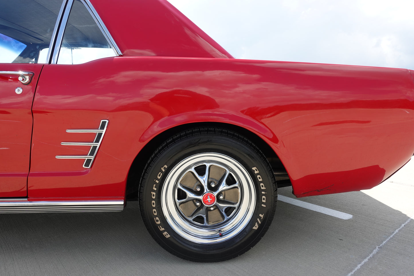 1966 Mustang Coupe Red