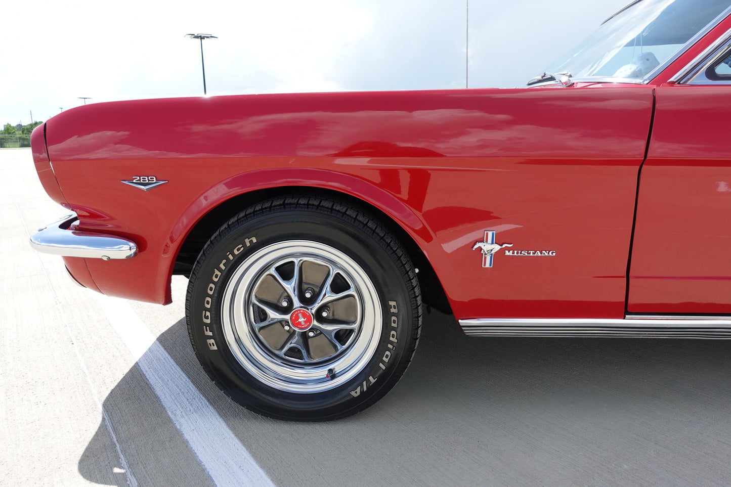 1966 Mustang Coupe Red