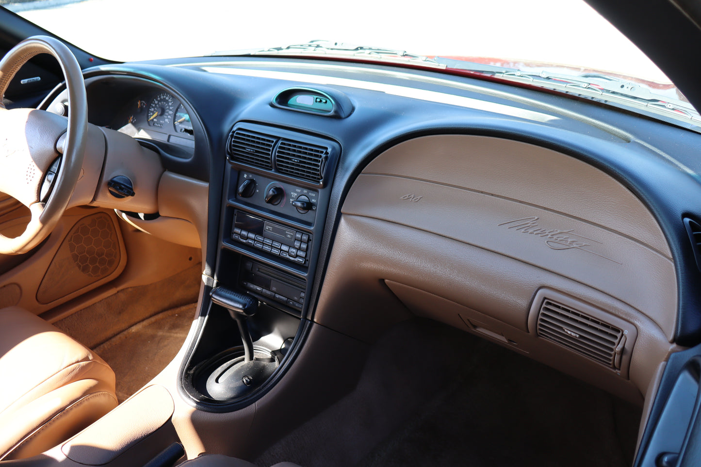 1995 Ford Mustang GT Red Convertible