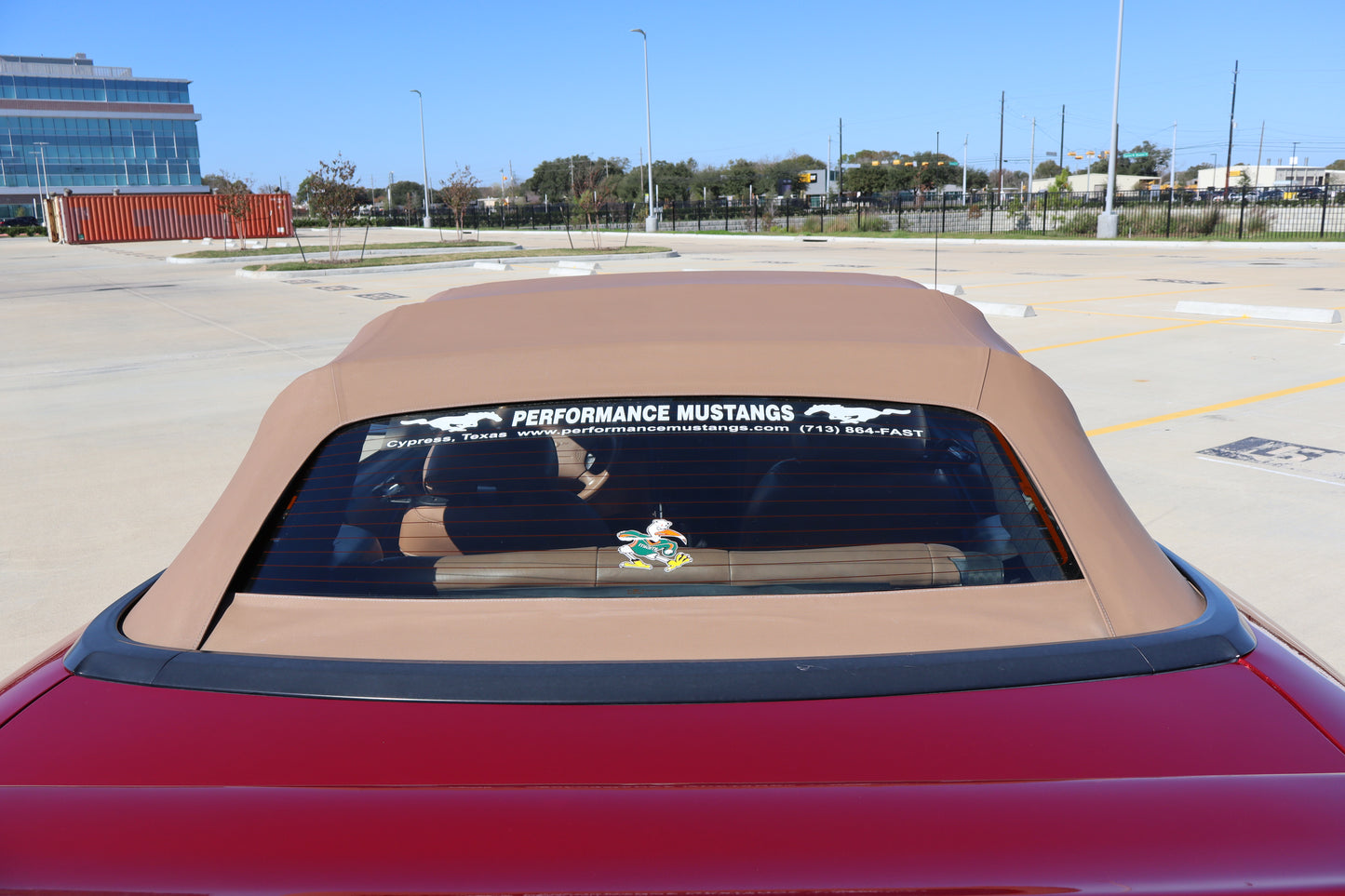 1995 Ford Mustang GT Red Convertible