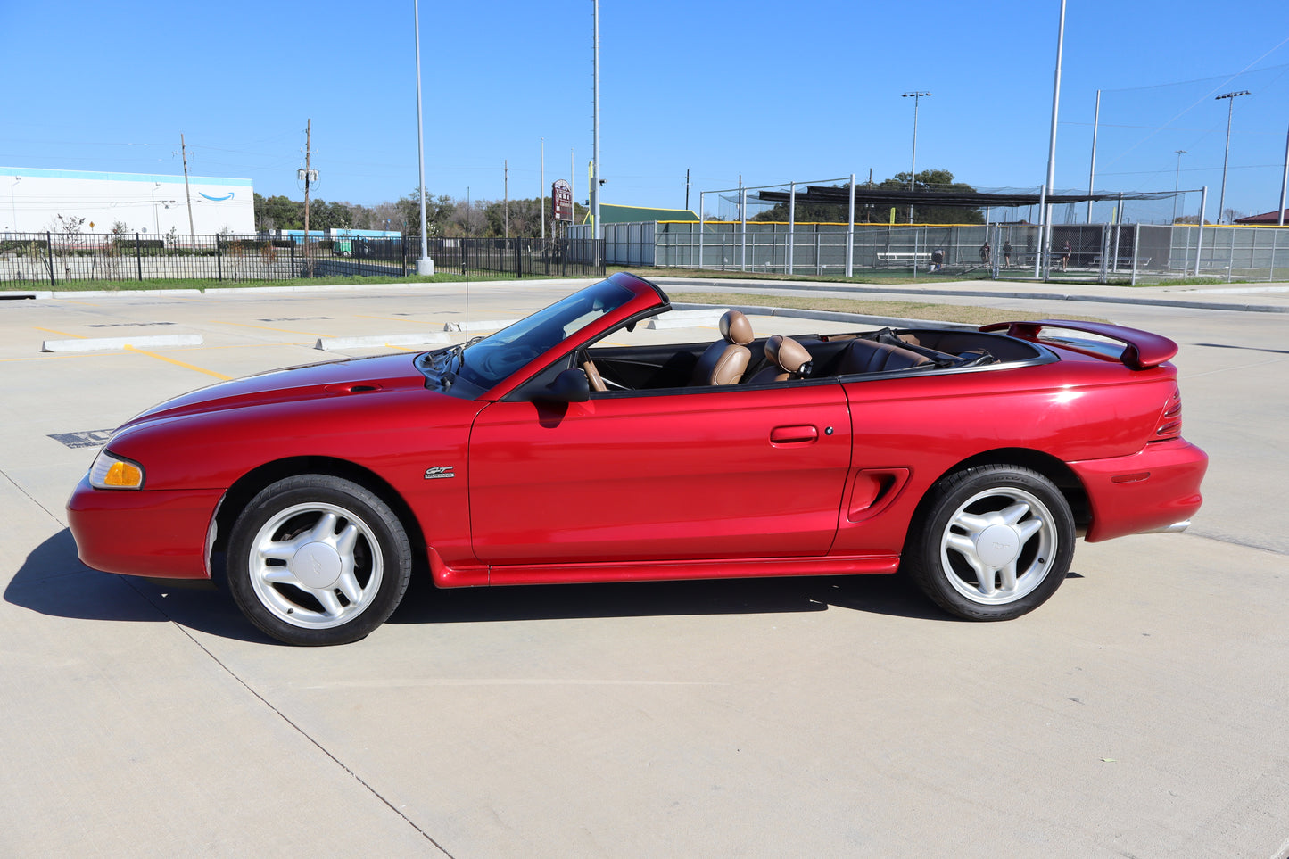 1995 Ford Mustang GT Red Convertible