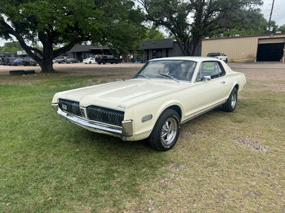 1968 Cougar White
