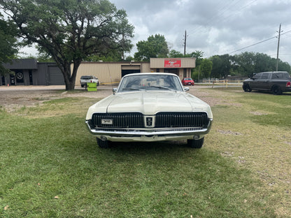1968 Cougar White