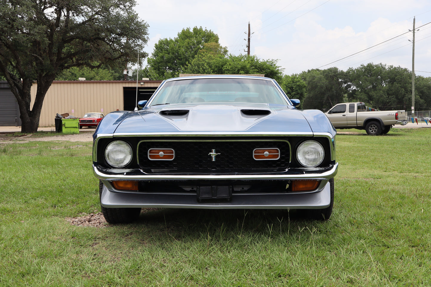 1971 Mustang Blue