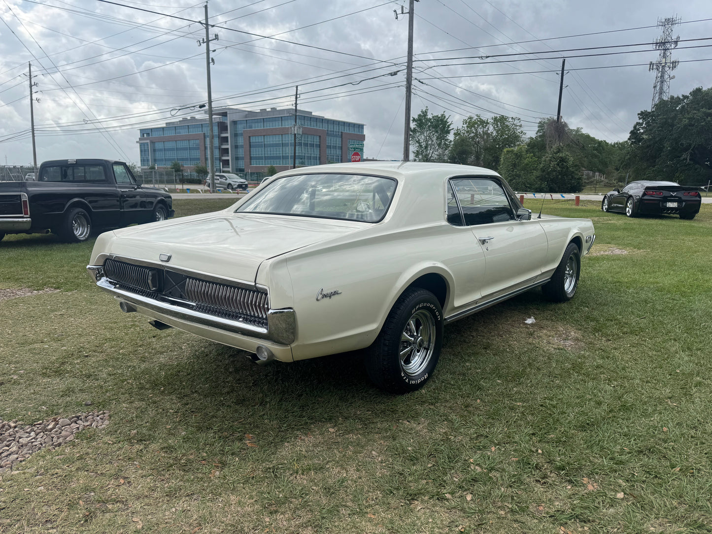 1968 Cougar White