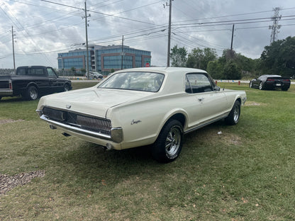 1968 Cougar White