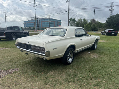 1968 Cougar White
