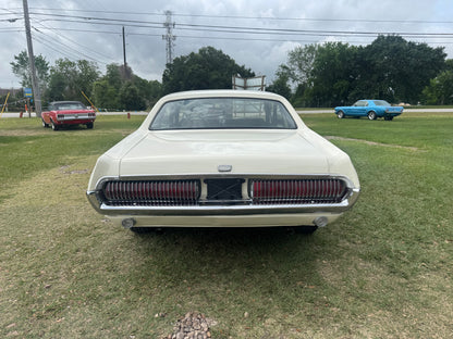 1968 Cougar White