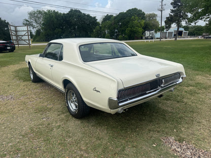 1968 Cougar White