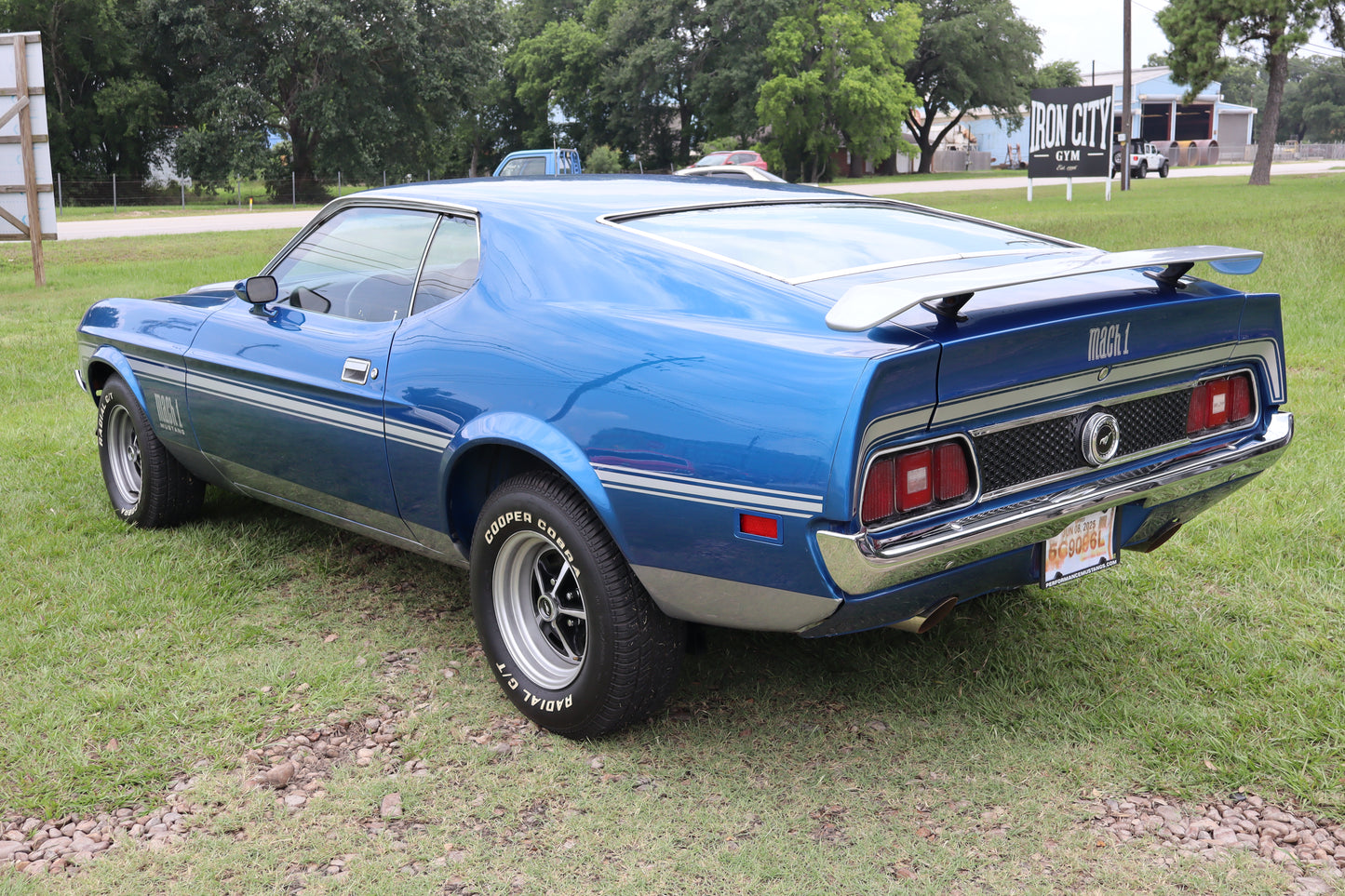 1971 Mustang Blue