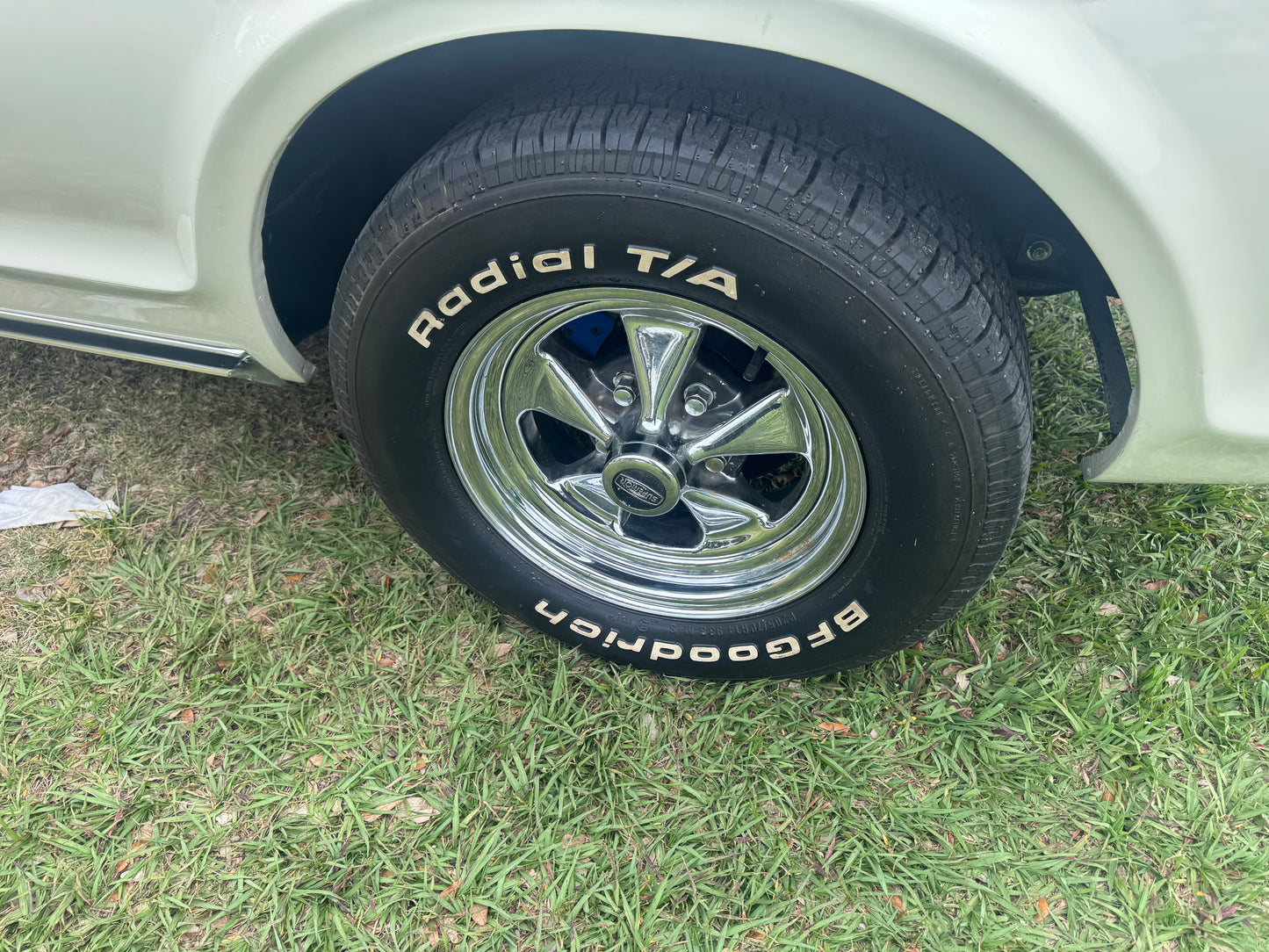 1968 Cougar White