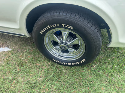 1968 Cougar White