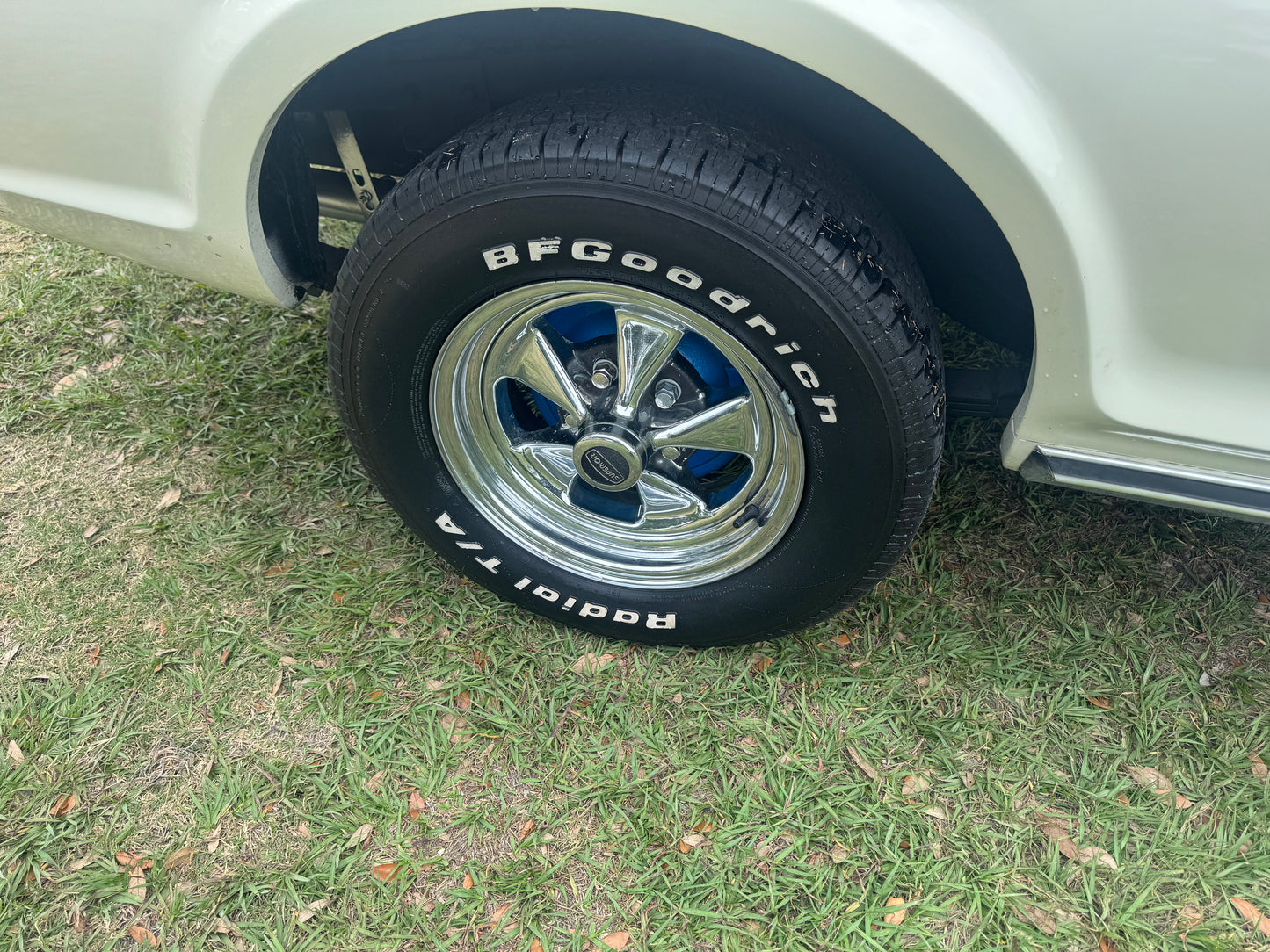 1968 Cougar White