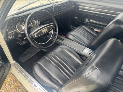 1968 Cougar White