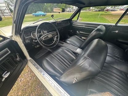 1968 Cougar White