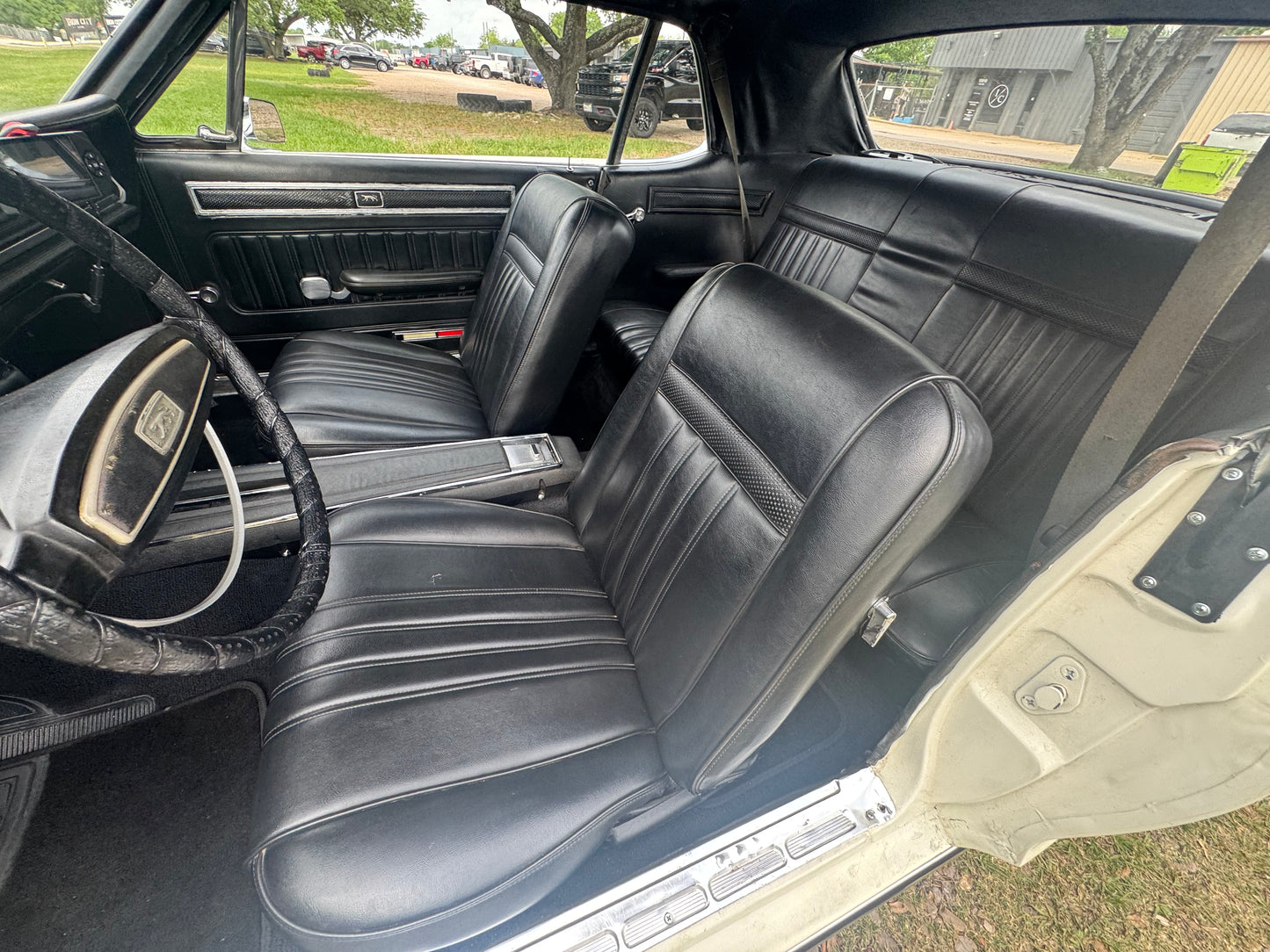 1968 Cougar White