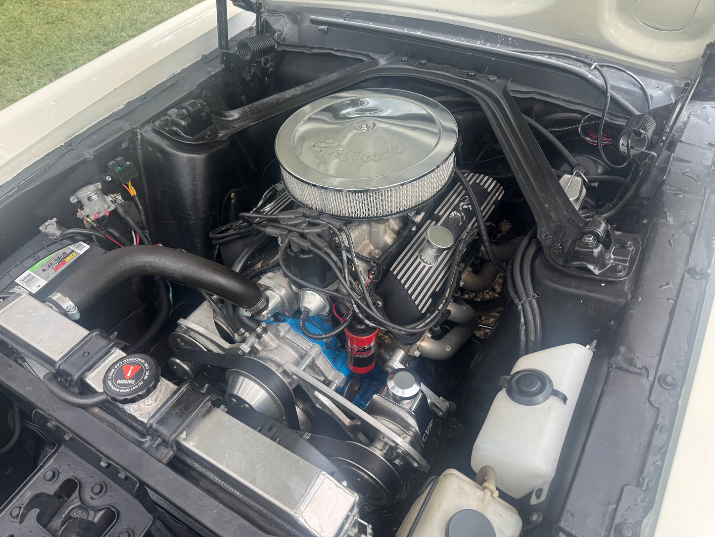 1968 Cougar White