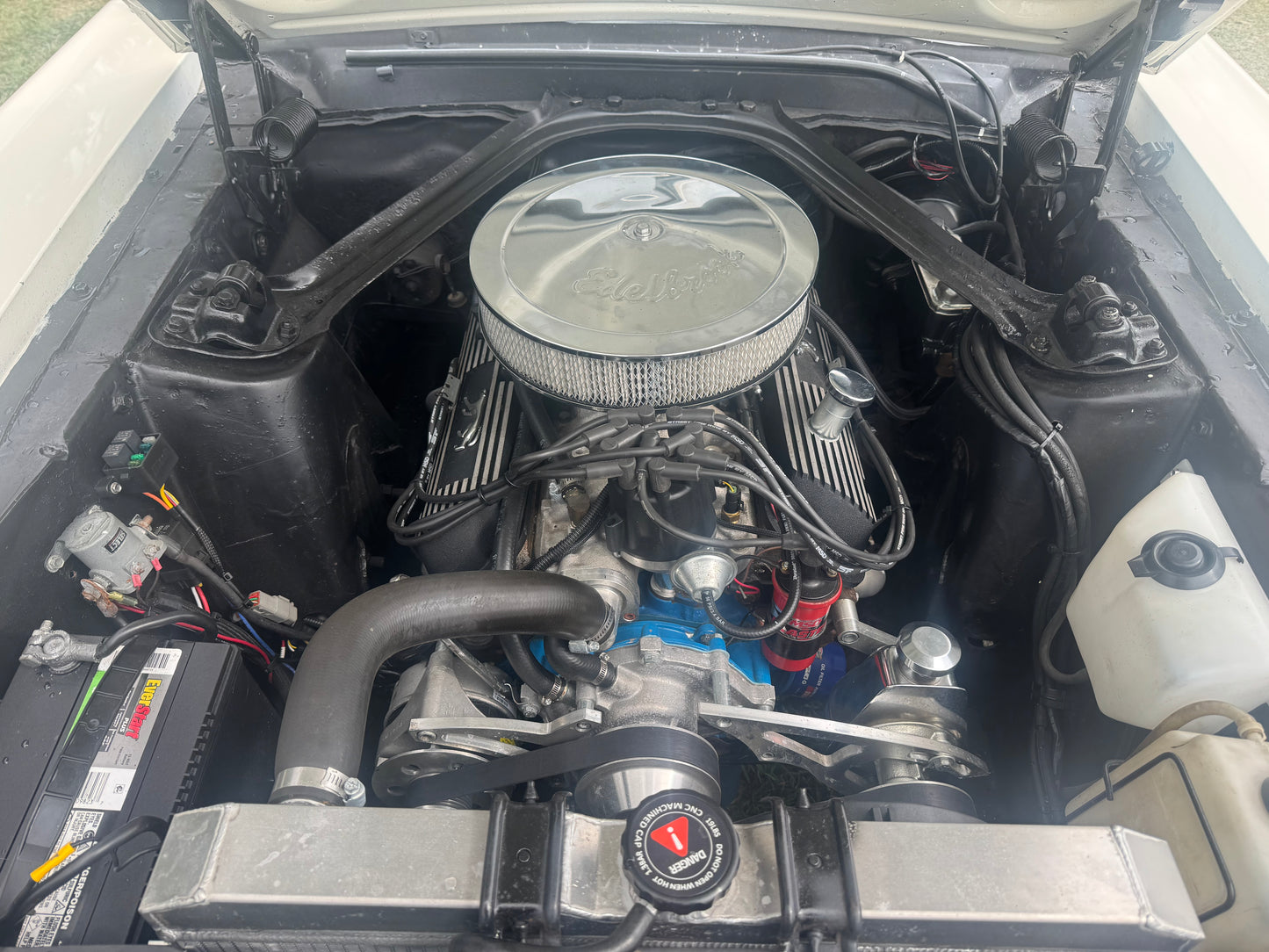 1968 Cougar White