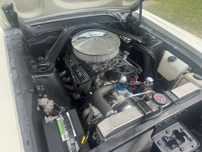1968 Cougar White