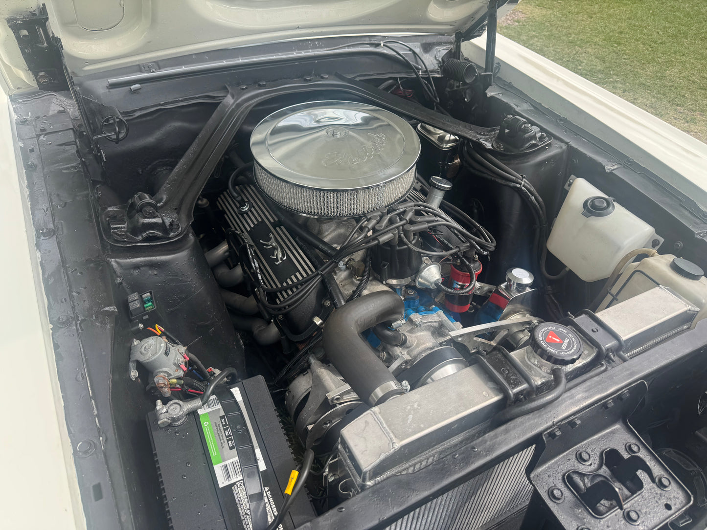 1968 Cougar White