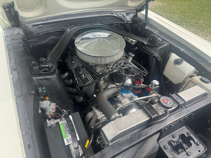1968 Cougar White