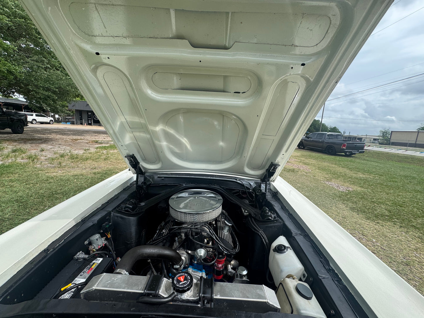 1968 Cougar White
