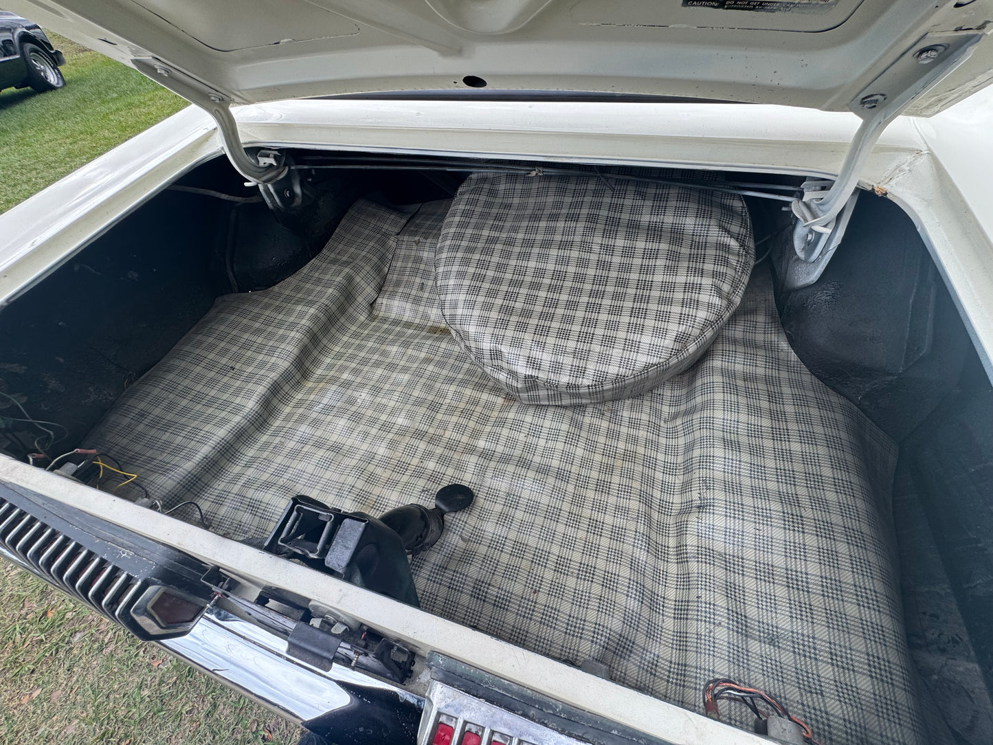 1968 Cougar White