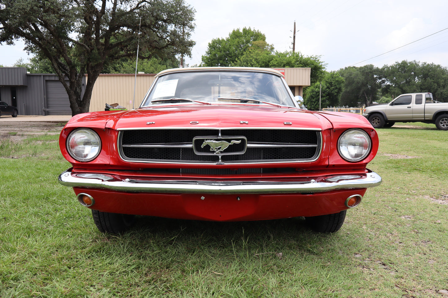 1965 Mustang Convertible Red