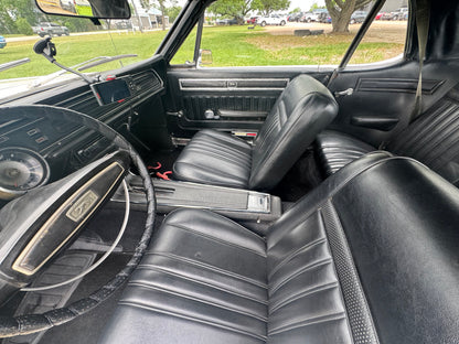 1968 Cougar White