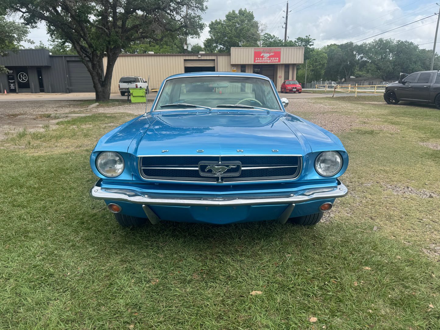 1965 Mustang Coupe Blue