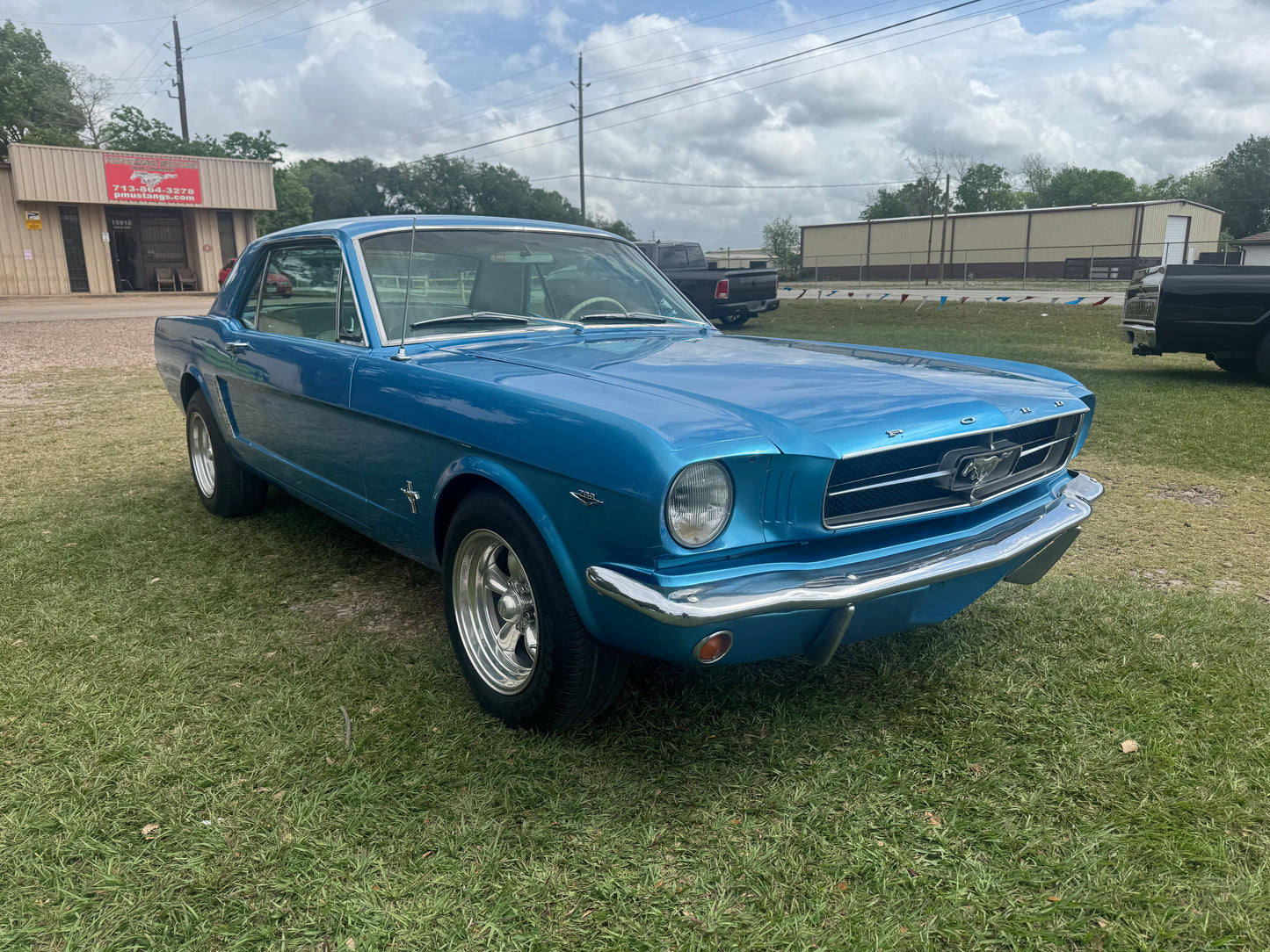 1965 Mustang Coupe Blue