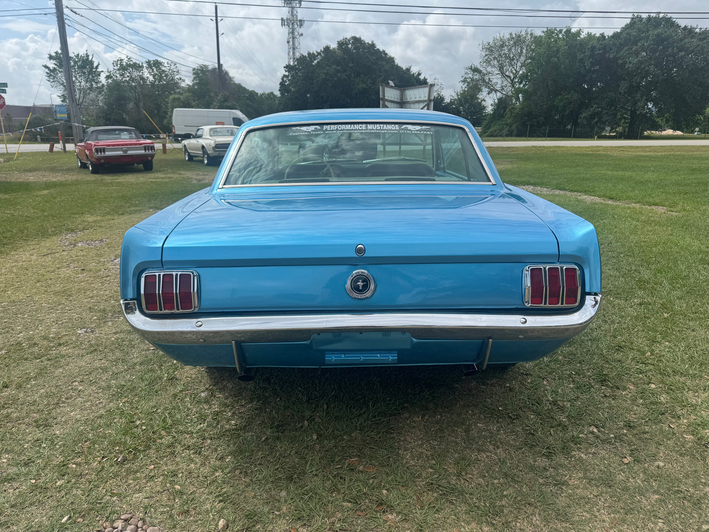1965 Mustang Coupe Blue