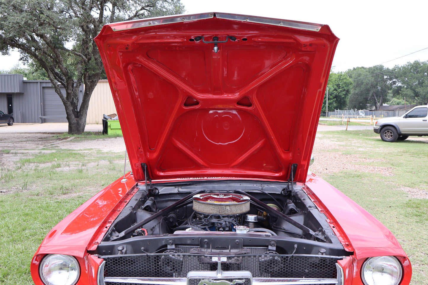 1965 Mustang Convertible Red