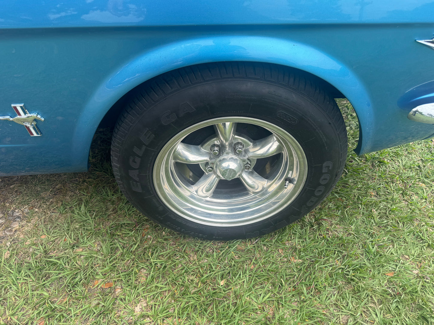 1965 Mustang Coupe Blue