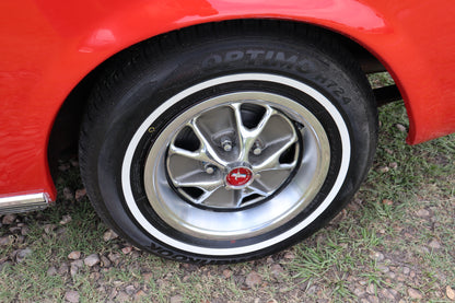 1965 Mustang Convertible Red