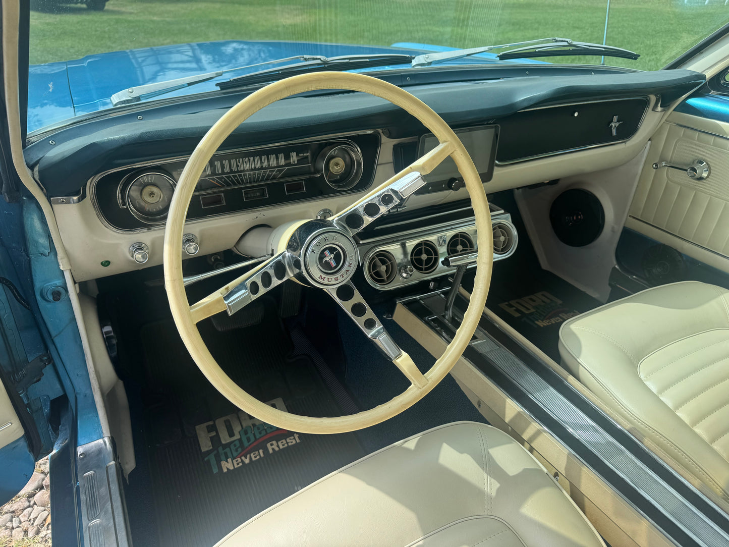 1965 Mustang Coupe Blue