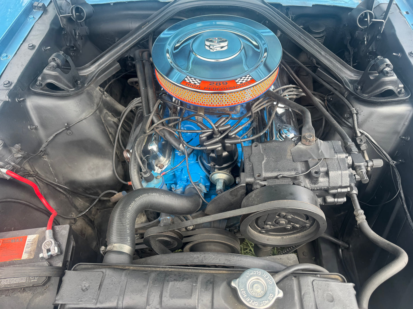 1965 Mustang Coupe Blue