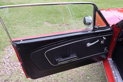 1965 Mustang Convertible Red