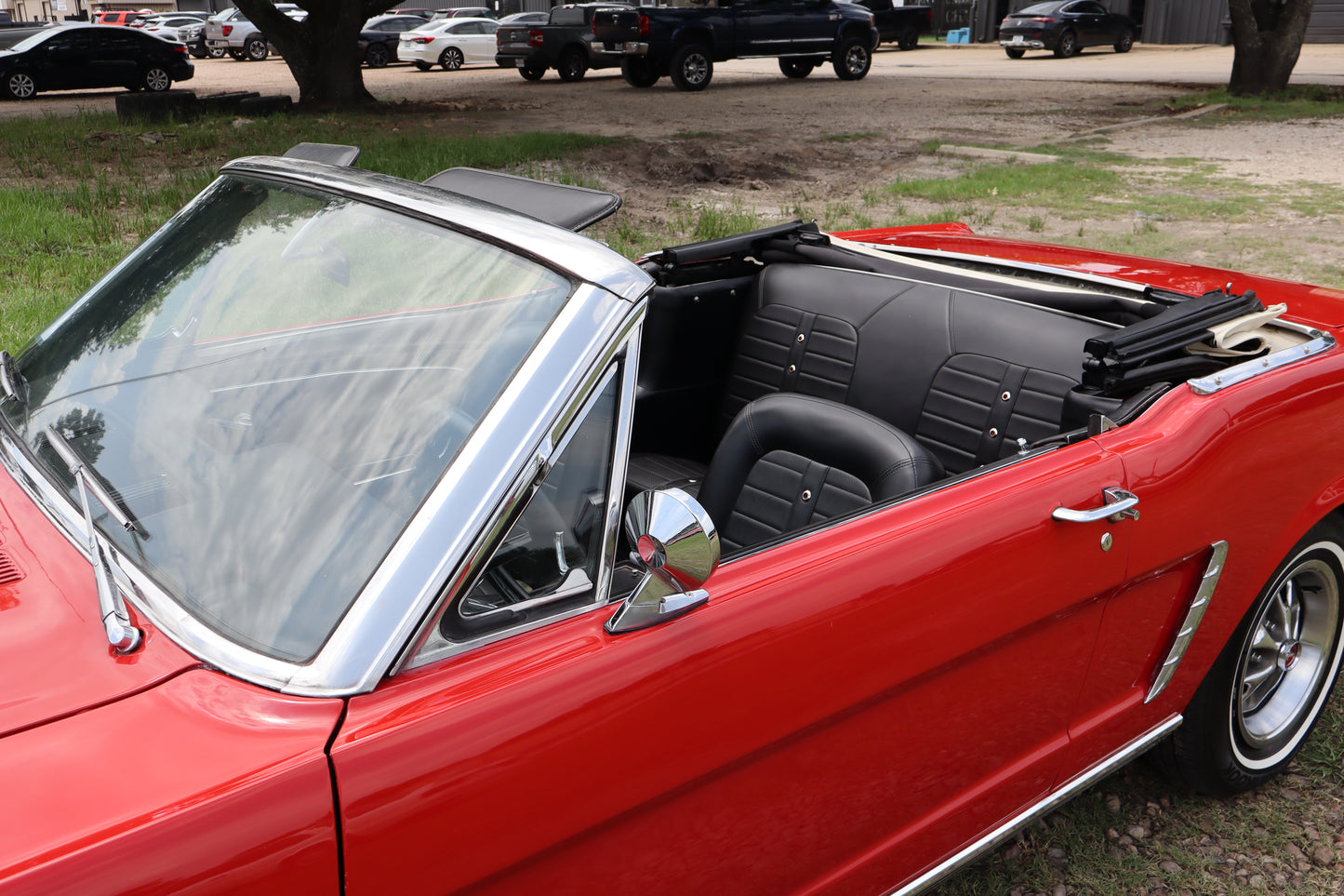1965 Mustang Convertible Red
