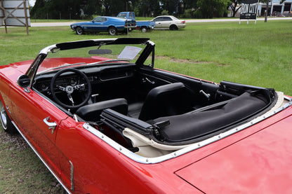 1965 Mustang Convertible Red