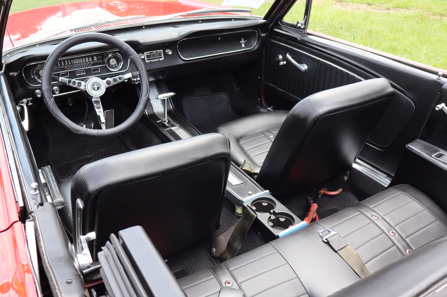 1965 Mustang Convertible Red